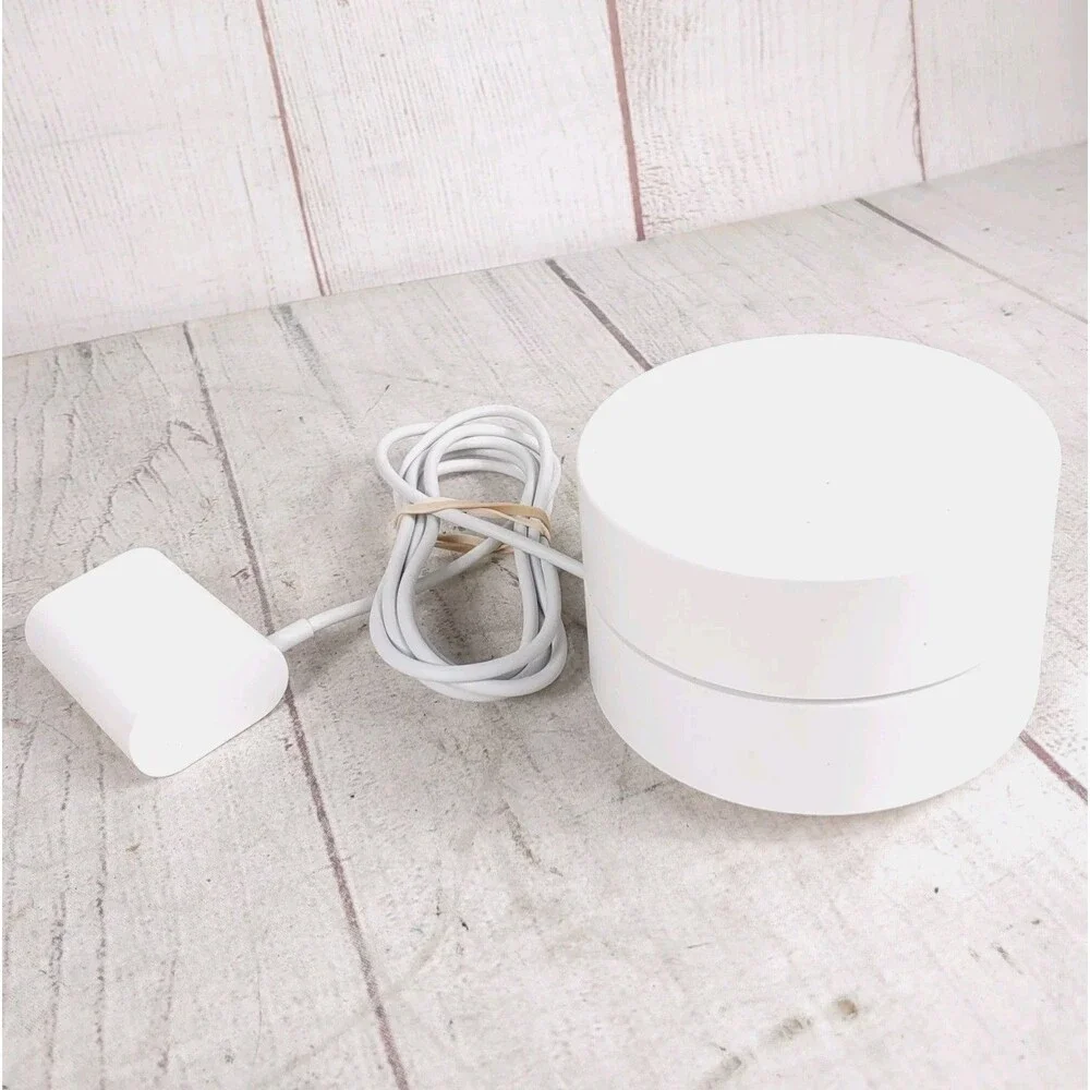 SINGLE Google Nest WiFi Router AC-1304 Mesh System w/ POWER CABLE - Tested WORKS